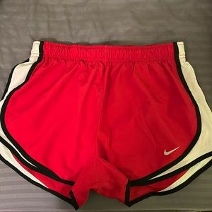 Red Nike Workout Shorts